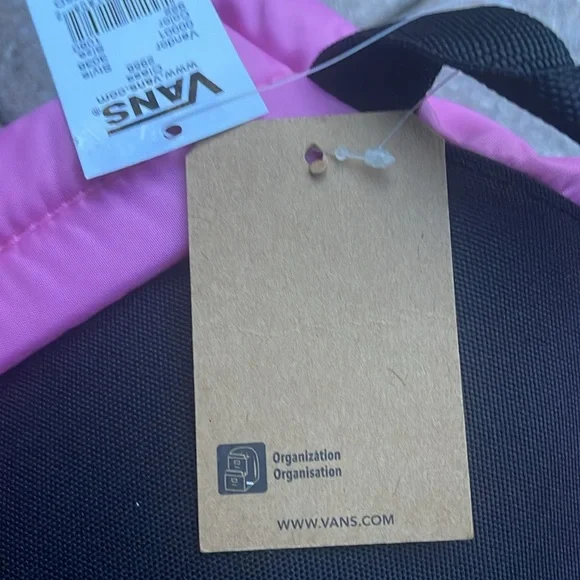 Vans Girls/Women Mini Geo Pink Small Backpack (VN0ADRPV5D) - NWT - Picture 11 of 16